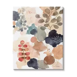Best Kirklands Home Abstract Botanical Collage Canvas Print, 30x40 in. Multi