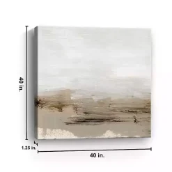 Sale Kirklands Home Abstract Brushed Pavement Canvas Art Print