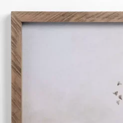 Best Kirklands Home Abstract Lake Scene Framed Art Print Gray