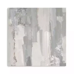 Online Kirklands Home Abstract Meadow Large Canvas Art Print Gray