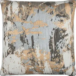 Hot Kirklands Home Abstract Metallic Foil Pillow
