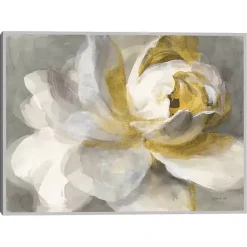Sale Kirklands Home Abstract Rose Framed Canvas Art Print