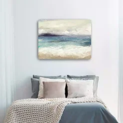 Online Kirklands Home Abstract Seafoam Canvas Wall Art
