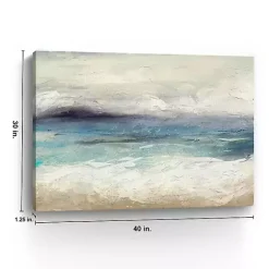 Online Kirklands Home Abstract Seafoam Canvas Wall Art