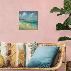 Kirklands Home Abstract Sky and Sea Canvas Art Print