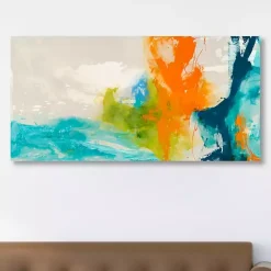 Outlet Kirklands Home Abstract Tidal I Giclee Canvas Art Print