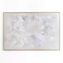 Hot Kirklands Home Abstract White Framed Canvas Art Print