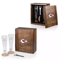 Discount Kirklands Home Acacia Kansas City Chiefs Beer Glass Set