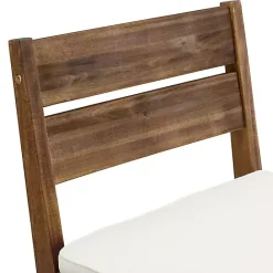 Kirklands Home Acacia Slat Back Outdoor Counter Stools, Set of 2