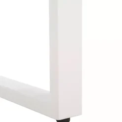 Online Kirklands Home Acacia Wood and Metal Monti Outdoor Bench White