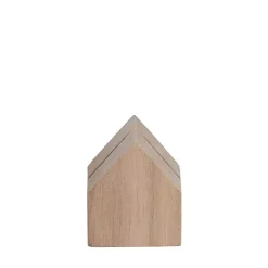 New Kirklands Home Acacia Wood House Photo Holders, Set of 3