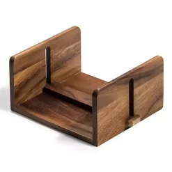 Clearance Kirklands Home Acacia Wood Napkin Holder Brown