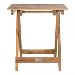 Discount Kirklands Home Acacia Wood 3-pc. Chaise Set with Striped Cushions