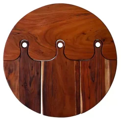 Sale Kirklands Home Acacia Wood 4-pc. Hanging Cutting Board Brown