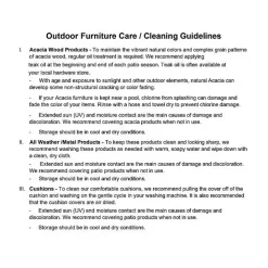 Hot Kirklands Home Acacia Wood Slatted 7-pc. Outdoor Dining Set Brown