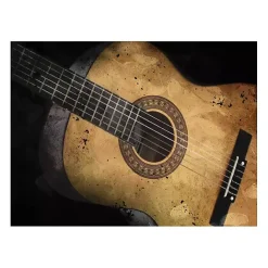 Outlet Kirklands Home Acoustic Guitar Canvas Art Print