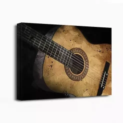 Outlet Kirklands Home Acoustic Guitar Canvas Art Print