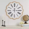 Sale Kirklands Home Adelyn Scalloped Edge Wood Clock