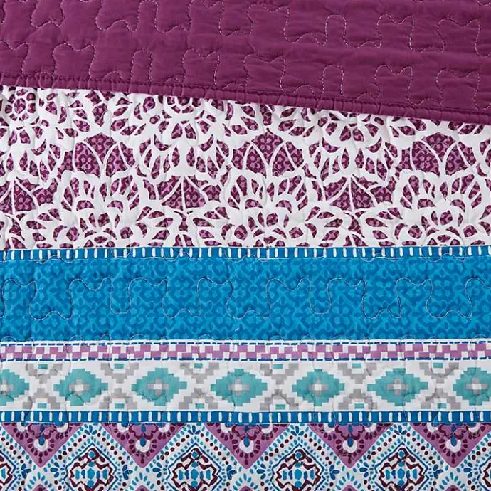 Online Kirklands Home Adley Reversible Full/Queen 5-pc. Quilt Set