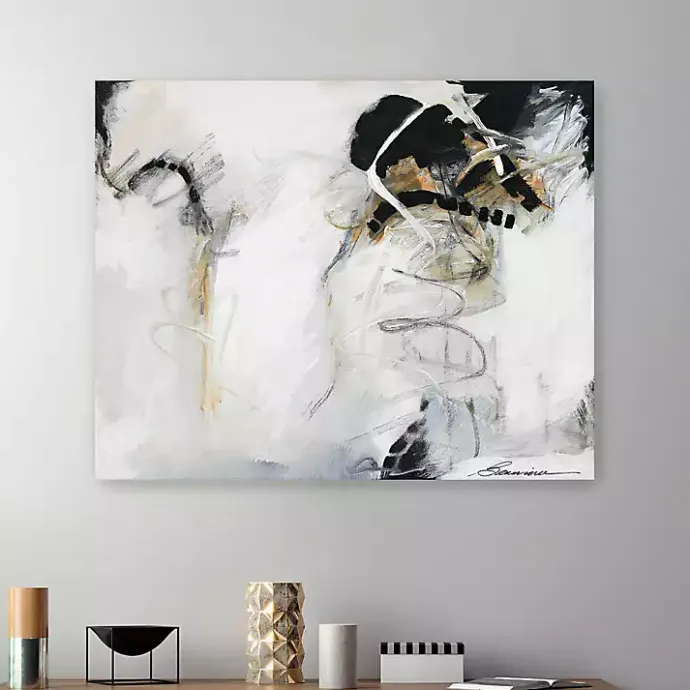 Outlet Kirklands Home Against All Odds Abstract Canvas Art Print