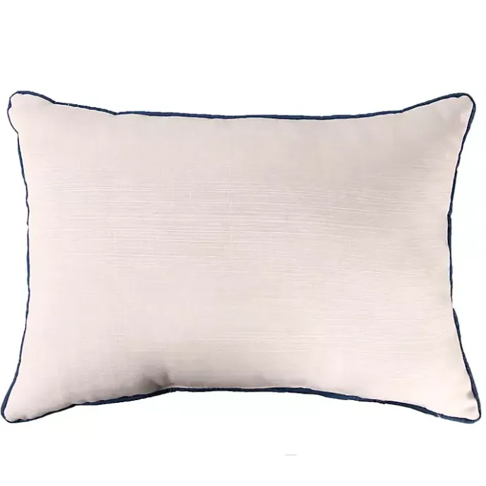 Clearance Kirklands Home Ahoy Anchor Lumbar Pillow