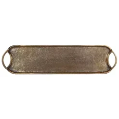 Best Kirklands Home Alani Metal Tray Gold