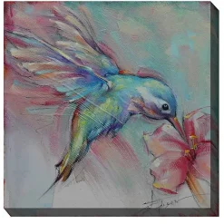 Clearance Kirklands Home All A Flutter Outdoor Canvas Art Print