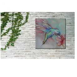 Clearance Kirklands Home All A Flutter Outdoor Canvas Art Print