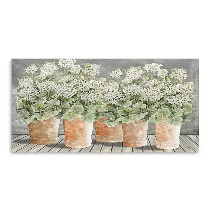 Kirklands Home All In a Row II Floral Canvas Art Print