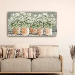 Kirklands Home All In a Row II Floral Canvas Art Print