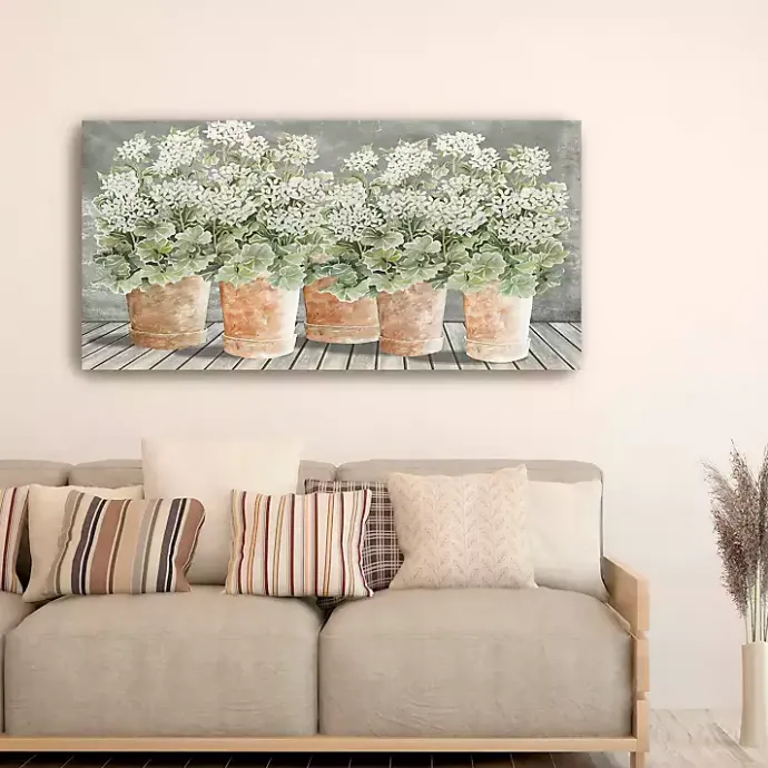 Kirklands Home All In a Row II Floral Canvas Art Print