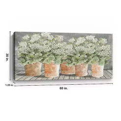 Kirklands Home All In a Row II Floral Canvas Art Print