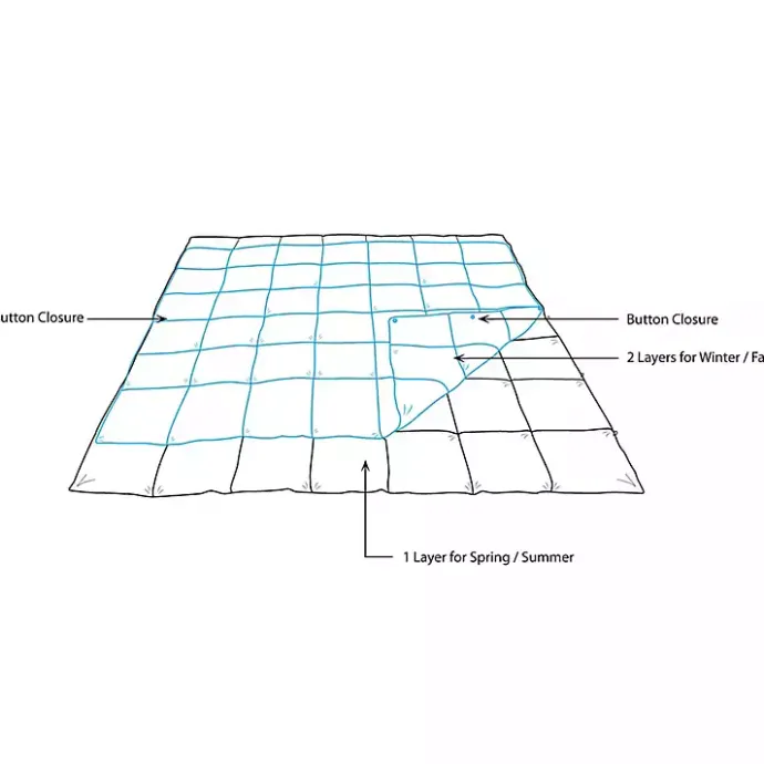 Best Kirklands Home All Season Down Alternative King Comforter White