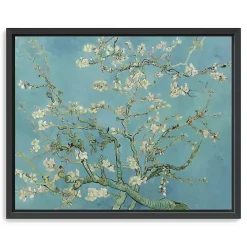 Online Kirklands Home Almond Blossom Framed Canvas Art Print, 22x18 in. Blue