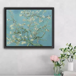 Online Kirklands Home Almond Blossom Framed Canvas Art Print, 22x18 in. Blue