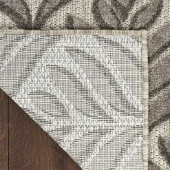 Sale Kirklands Home Aloha Botanical Indoor/Outdoor Rug, 7x10 Gray