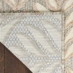 Clearance Kirklands Home Aloha Ivory Botanical Indoor/Outdoor Area Rug, 3x5