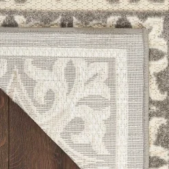 Clearance Kirklands Home Aloha Ivory Geometric Indoor/Outdoor Area Rug, 6x9