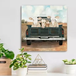 New Kirklands Home Along for the Ride Canvas Art Print, 20x20 in. Multi