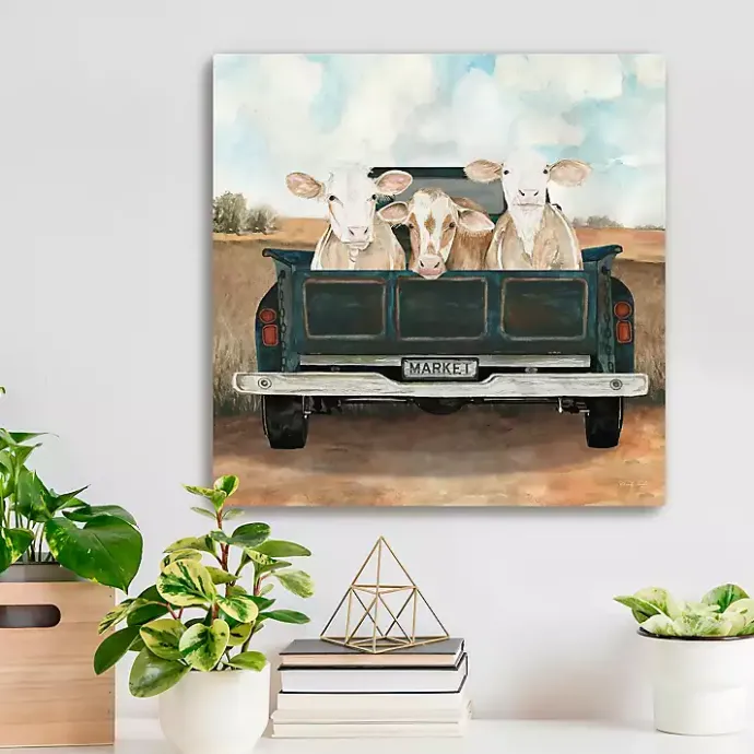 New Kirklands Home Along for the Ride Canvas Art Print, 20x20 in. Multi