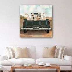 Outlet Kirklands Home Along for the Ride Canvas Art Print, 40x40 in. Multi