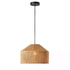 New Kirklands Home Amalfi Natural Rope Pendant Light