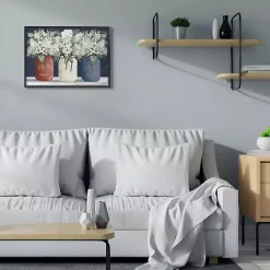 Sale Kirklands Home Americana Floral Bouquets Framed Art Print Black