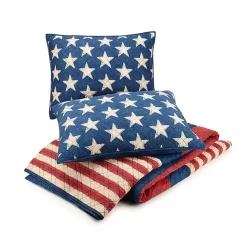 Discount Kirklands Home Americana Patch 3-pc. King Quilt Set