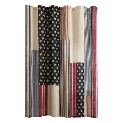 New Kirklands Home Americana Shower Curtain Multi
