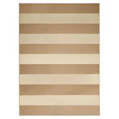 Sale Kirklands Home Anika Natural Striped Washable Area Rug, 5x7