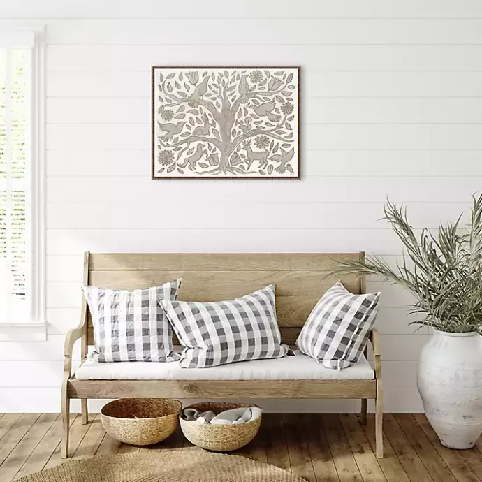 Hot Kirklands Home Animal Tree Canvas Art Print, 30x23 in.