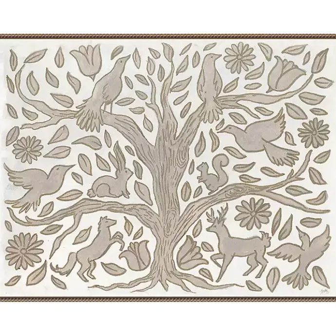 Outlet Kirklands Home Animal Tree Canvas Art Print, 42x32 in.