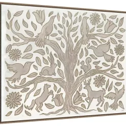 Outlet Kirklands Home Animal Tree Canvas Art Print, 42x32 in.