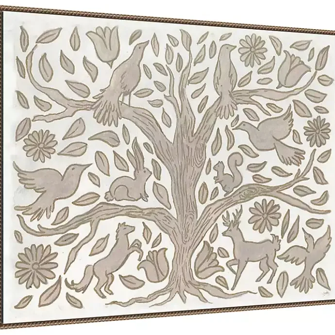 Outlet Kirklands Home Animal Tree Canvas Art Print, 42x32 in.